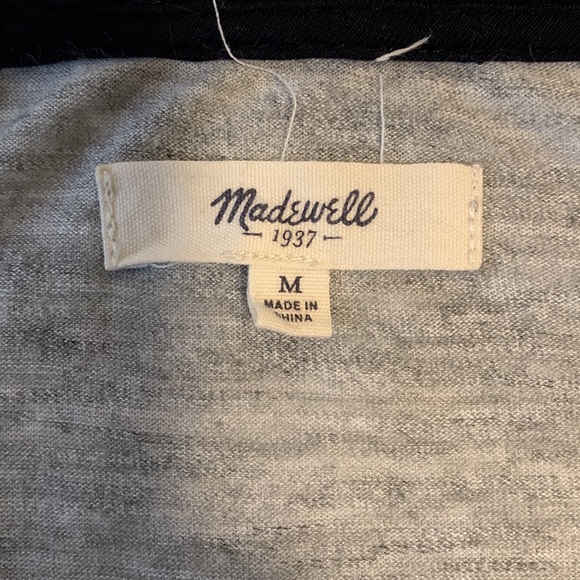 Madewell Swoopneck Roster Tee - Picture 3 of 3